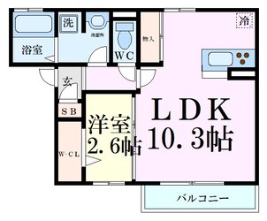 ビーバーズハウスⅡの物件間取画像